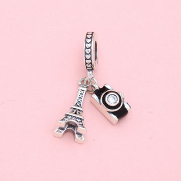 Charm de Plata .925 París Romántico con Zirconias mod. 1314