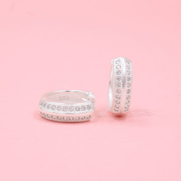 Grapa Elegante con Zirconias Brillantes mod. 0858