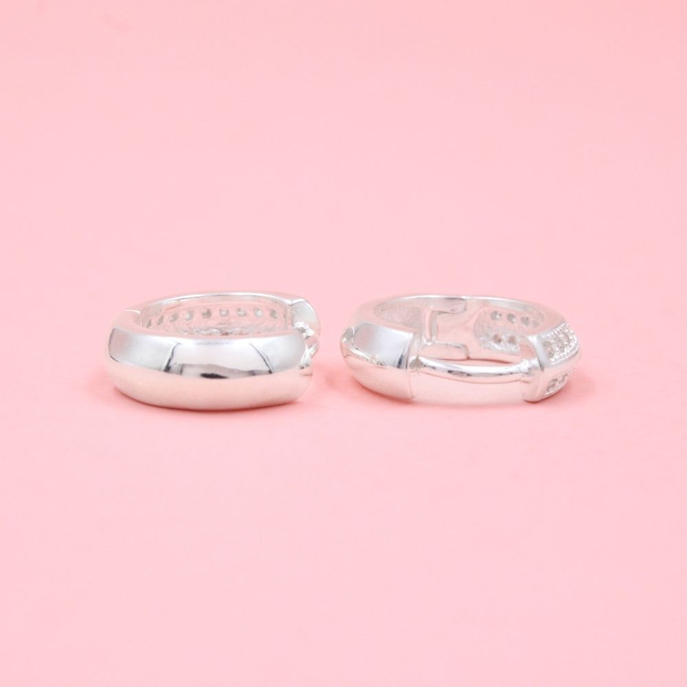 Grapa Elegante con Zirconias Brillantes mod. 0858