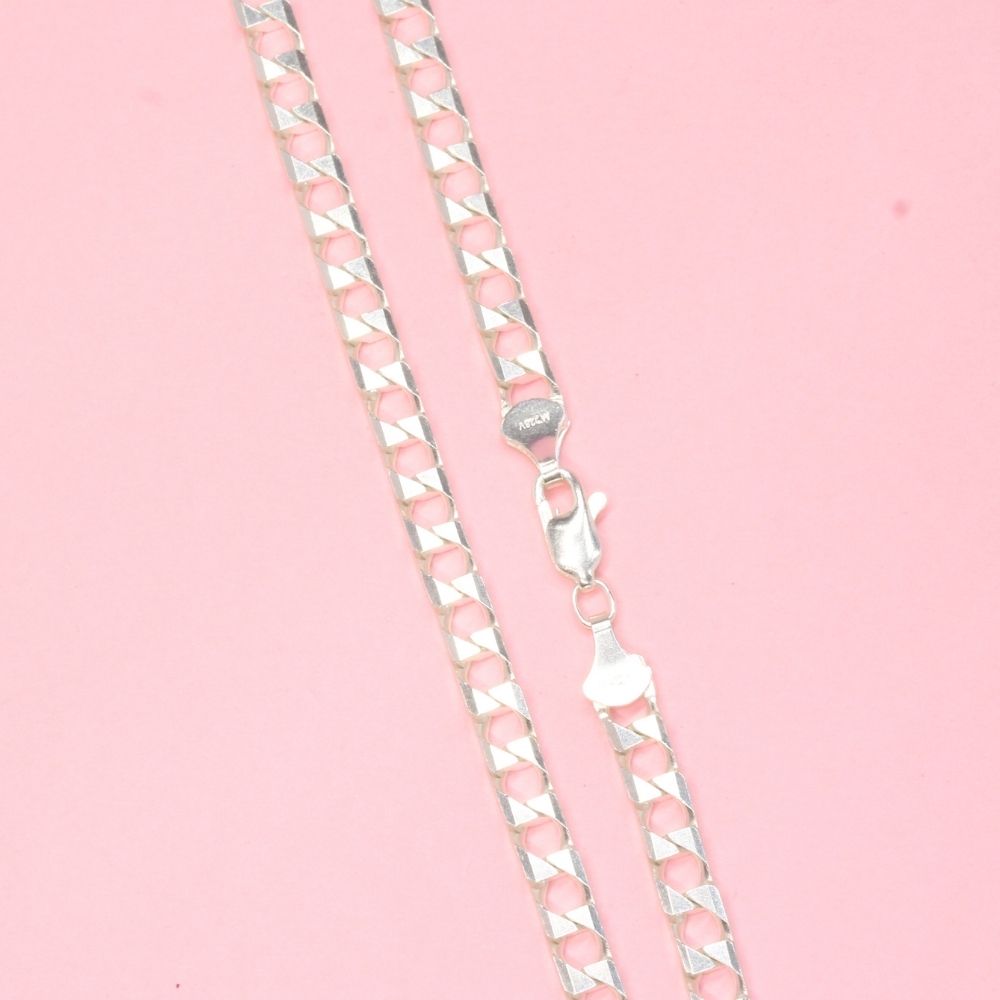 Cadena de Tejido Barbado Cuadrado mod. 0619