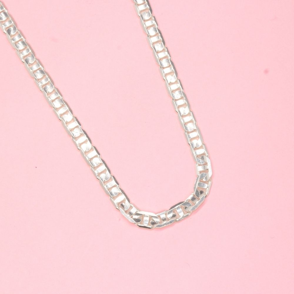 Cadena de Tejido Ojo De Tigre Plano  mod. 0621