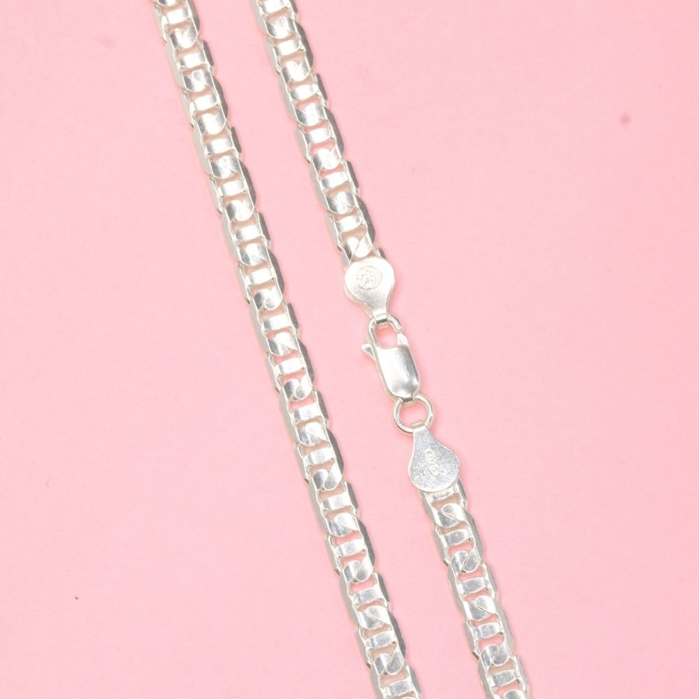 Cadena de Tejido Ojo De Tigre Plano  mod. 0621