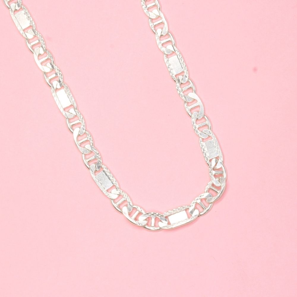 Cadena de Tejido 3x1 Combinado con Diamantado mod. 0622