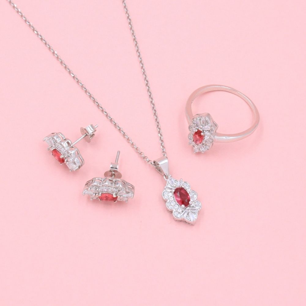 Coordinado de Plata mod. 0966