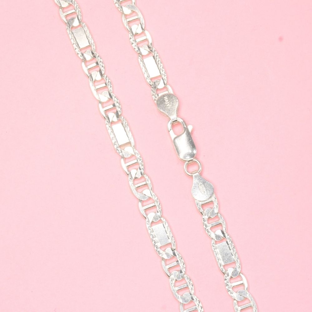 Cadena de Tejido 3x1 Combinado con Diamantado mod. 0622