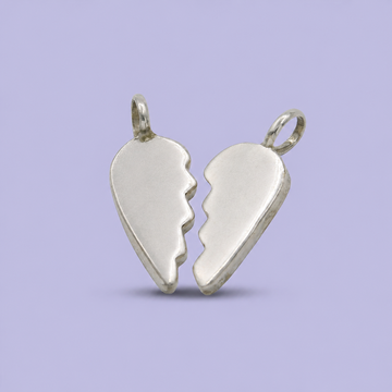 Dije de Plata .925 Corazón del Amor en Pareja mod. 2506