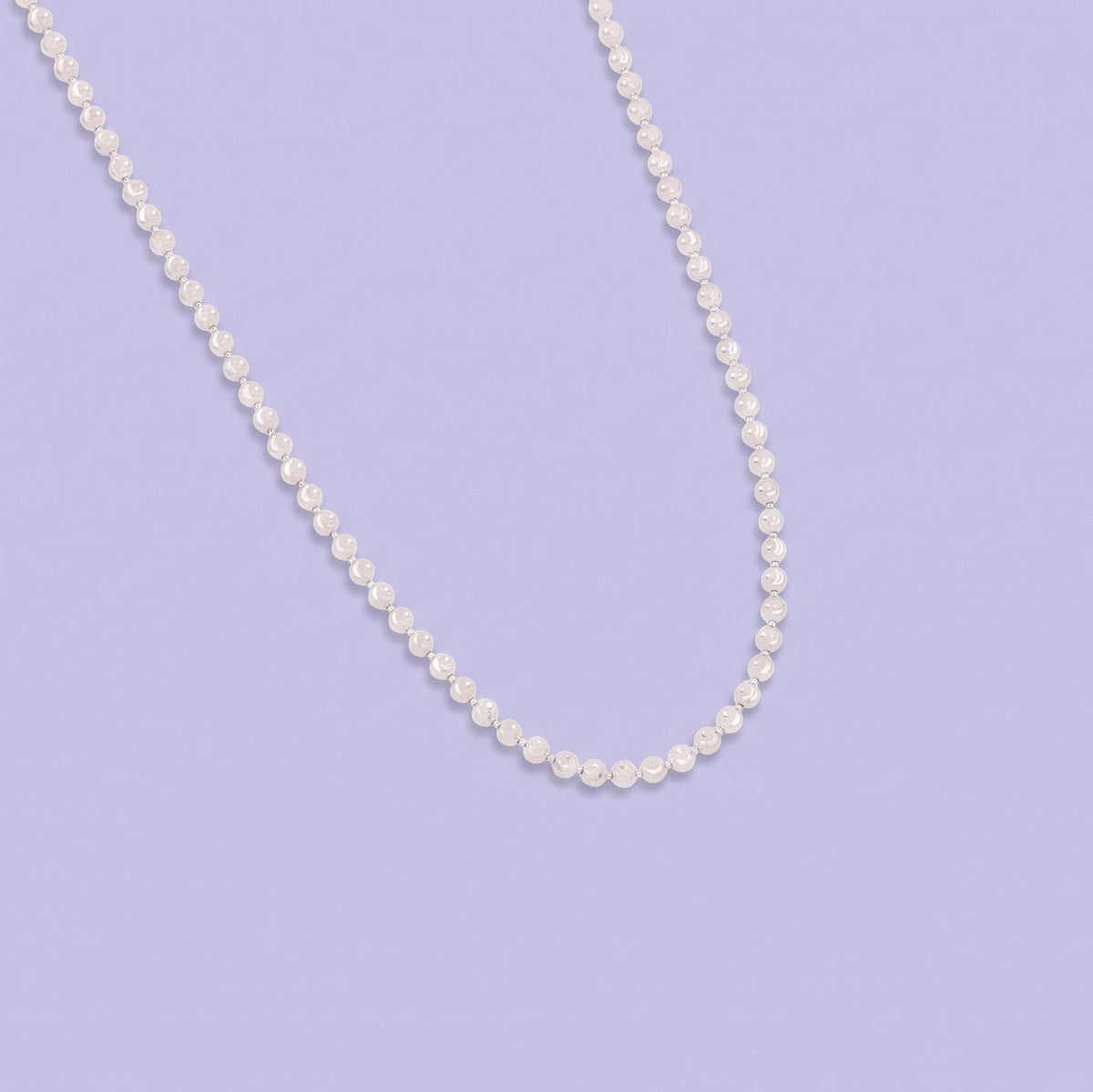 Cadena de Plata .925 Tejido Esfera Diamantada con Extensión mod. 3212