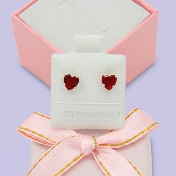 Broquel de Plata .925 de Corazón con Zirconia mod. 1909