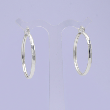 Arracada de Plata .925 Diseño Facetado Ancho mod. 2780