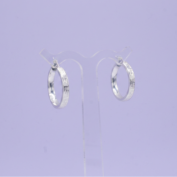 Arracada de Plata .925 Chica con Grecas mod. 2831
