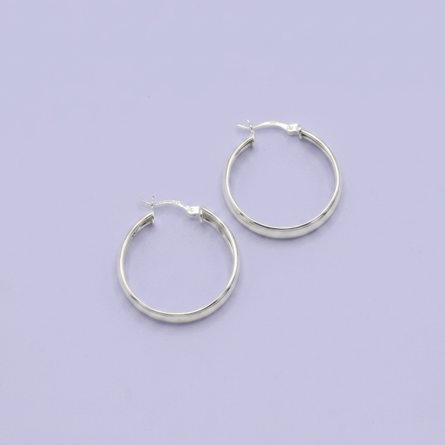 Arracada de Plata .925 Clásicas mod. 2838