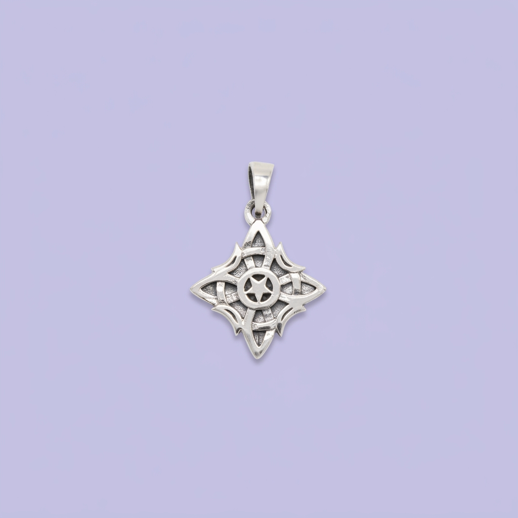Dije de Plata .925 Nudo de Bruja mod. 2853