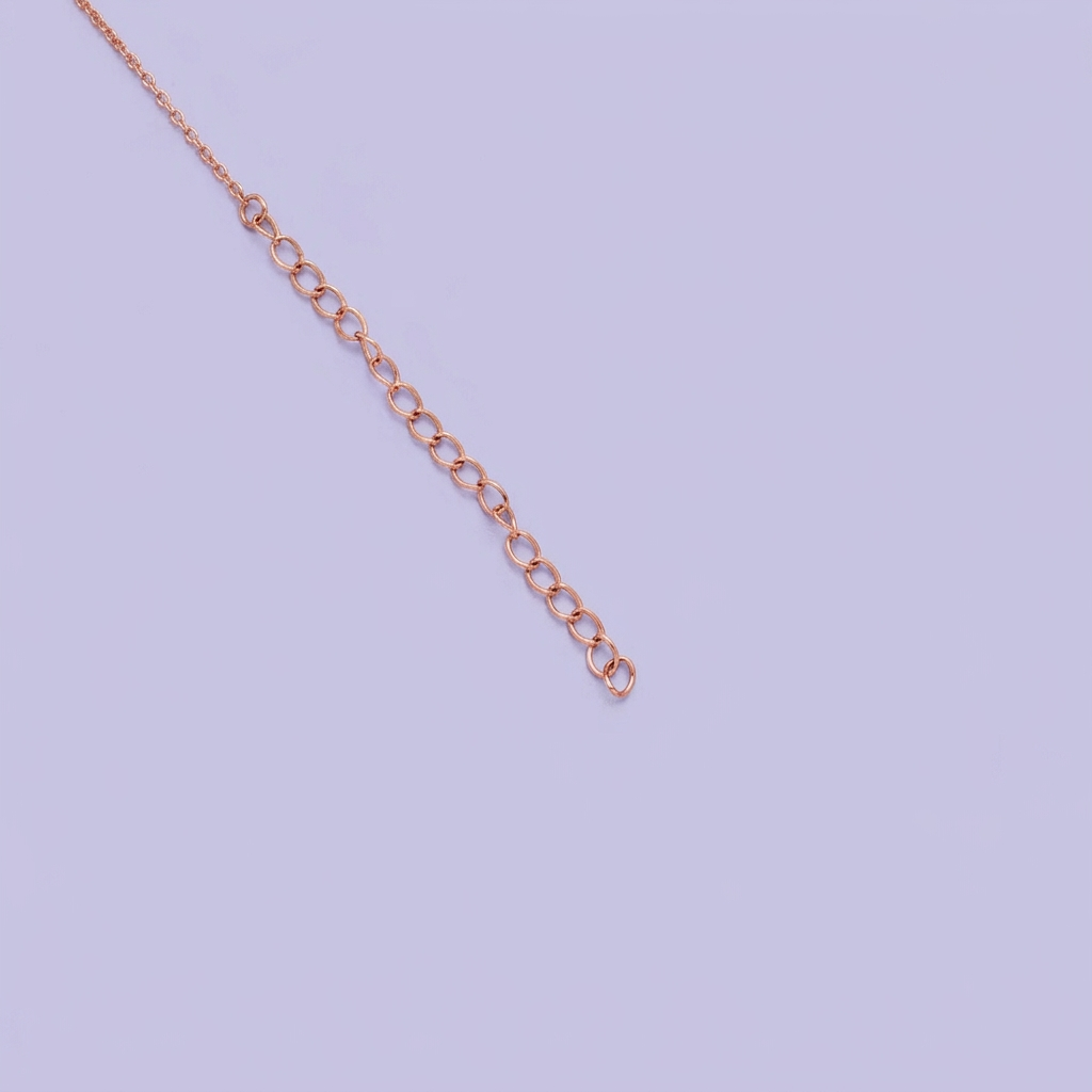 Gargantilla de Plata .925 Infinito Bañado en Oro Rosa mod. 2224