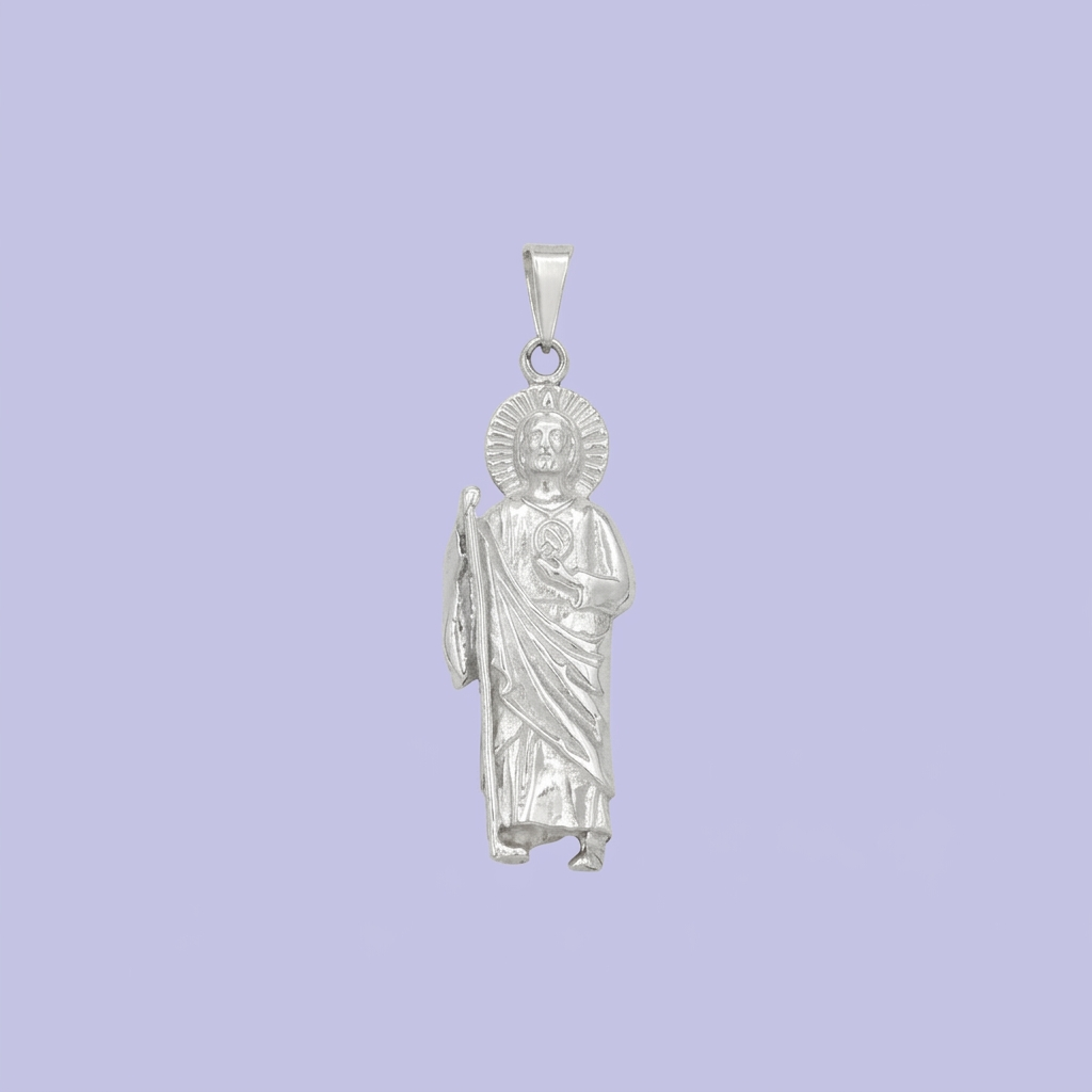 Dije de Plata .925 San Judas Brillante mod. 2197