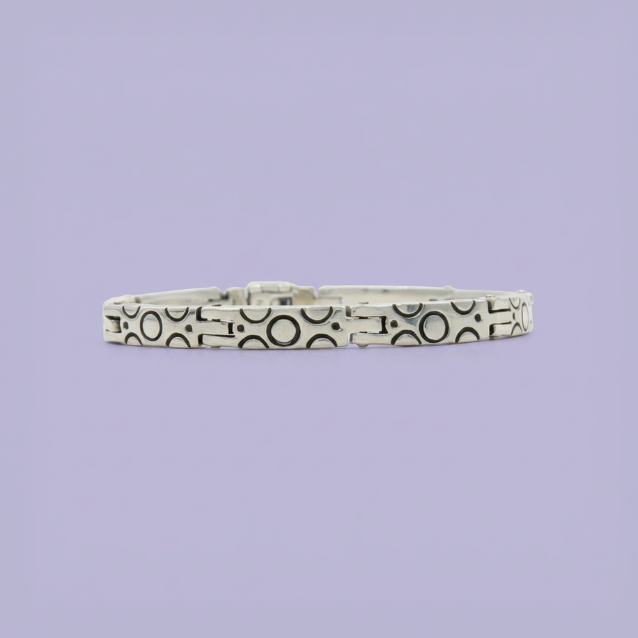 Pulsera de Plata .925 Barroco Circulos mod. 2136