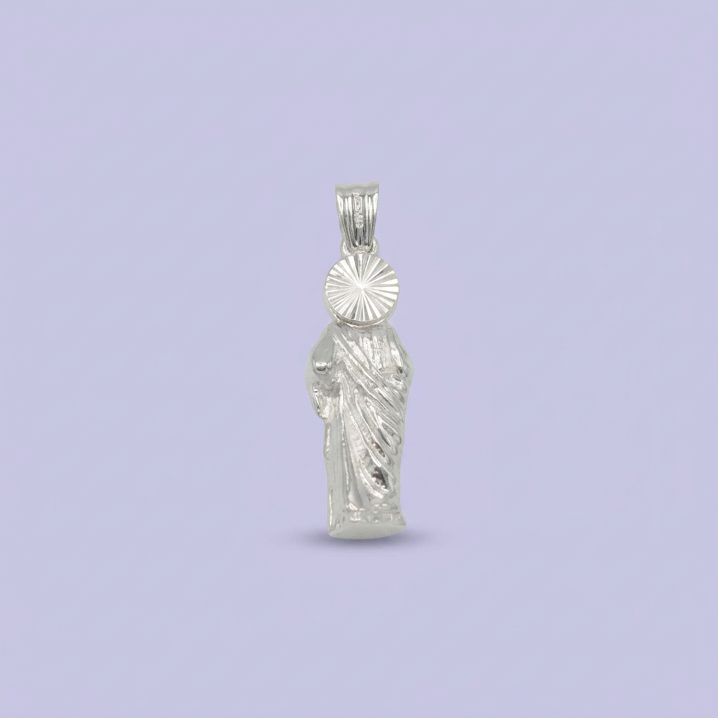 Dije de Plata .925 San Juditas Tadeo Diamantado mod. 2605