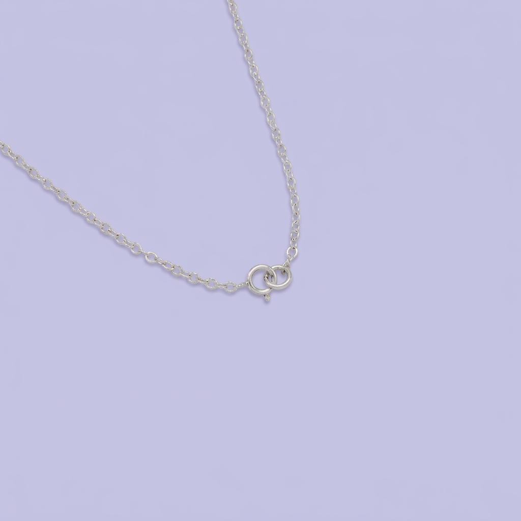 Gargantilla de Plata .925 Diseño Triple con Esferas Huecas Brillantes mod. 2989