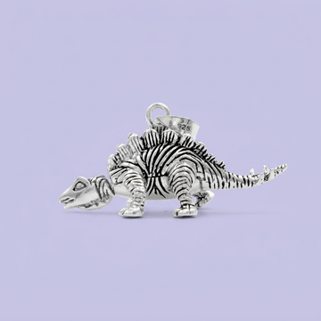 Dije de Plata .925 Diseño de Estegosaurio mod. 2170