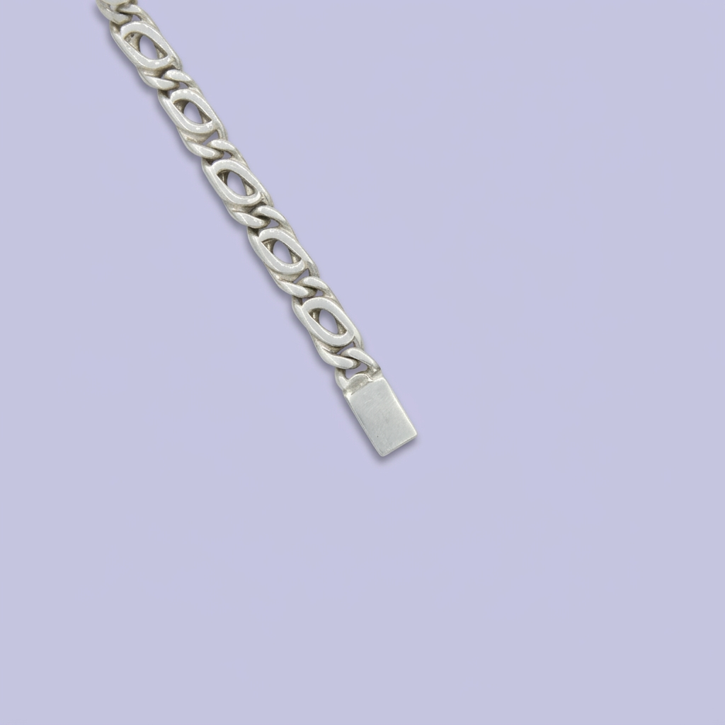 Esclava de Plata .925 con Diseño de Ojo de Tigre mod. 2319