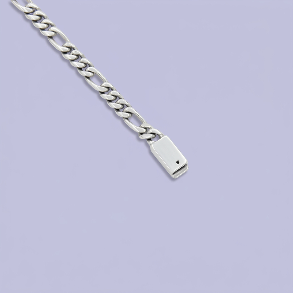Pulsera de Plata .925 3x1 Lisa mod. 2135