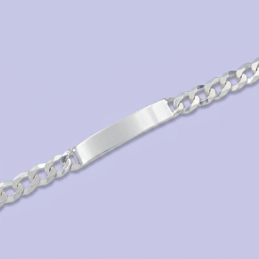Esclava de Plata .925 de Tejido Barbado Liso mod. 2318