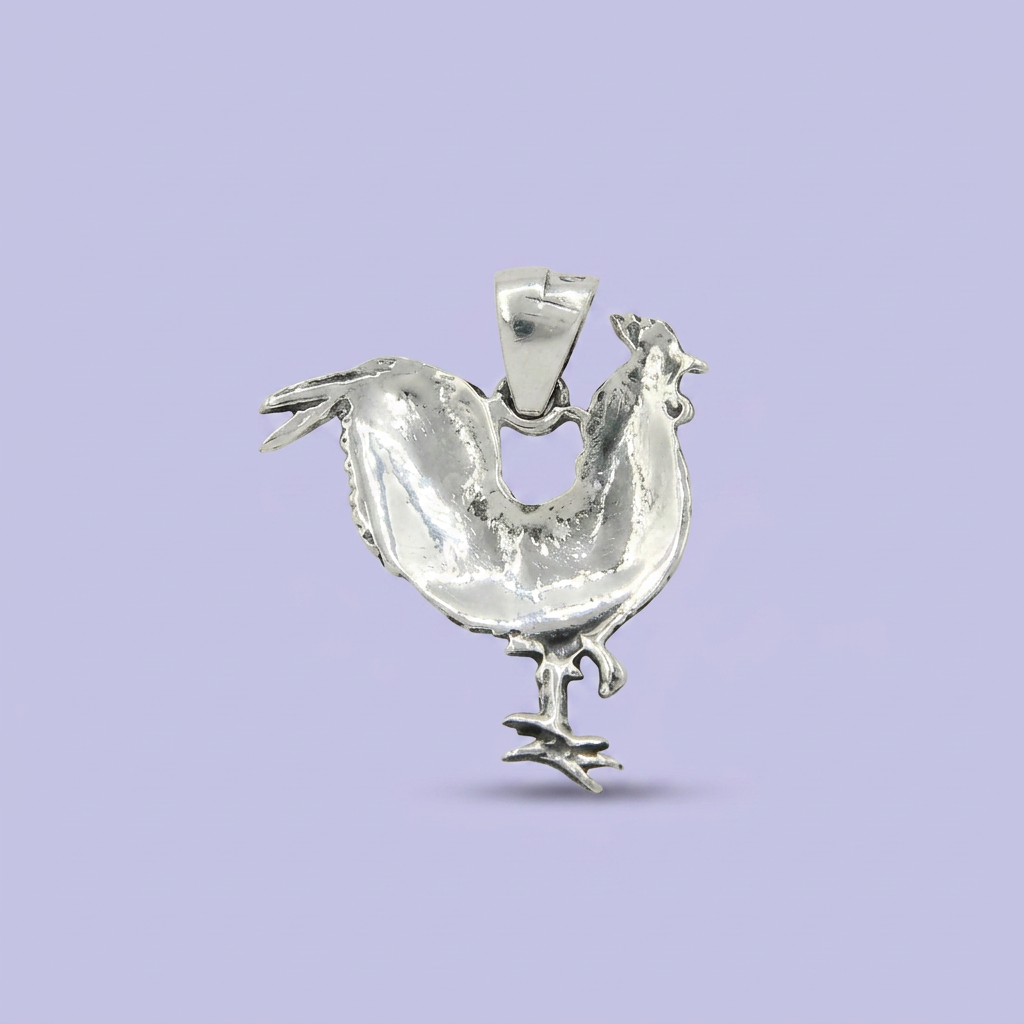Dije de Plata .925 Diseño Gallo Tradición mod. 2487