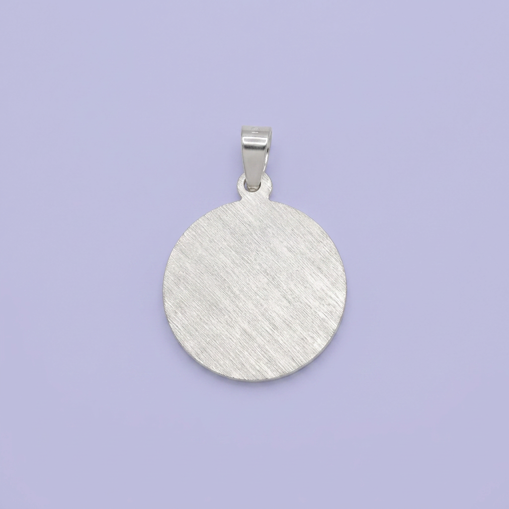 Medalla de Plata .925 Sagrado Corazón en Diamantado Especial mod. 2566