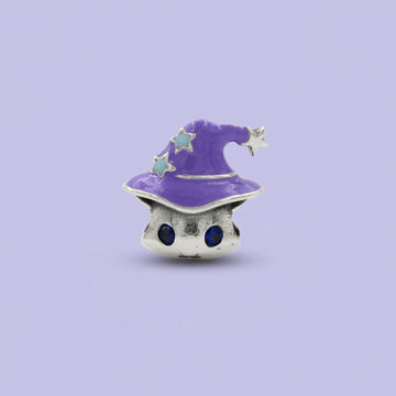 Dije de Plata .925 Estilo Charm Gatito Brujo mod. 2331