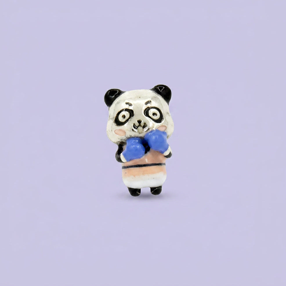 Dije de Plata .925 Estilo Charm de Panda mod. 1306