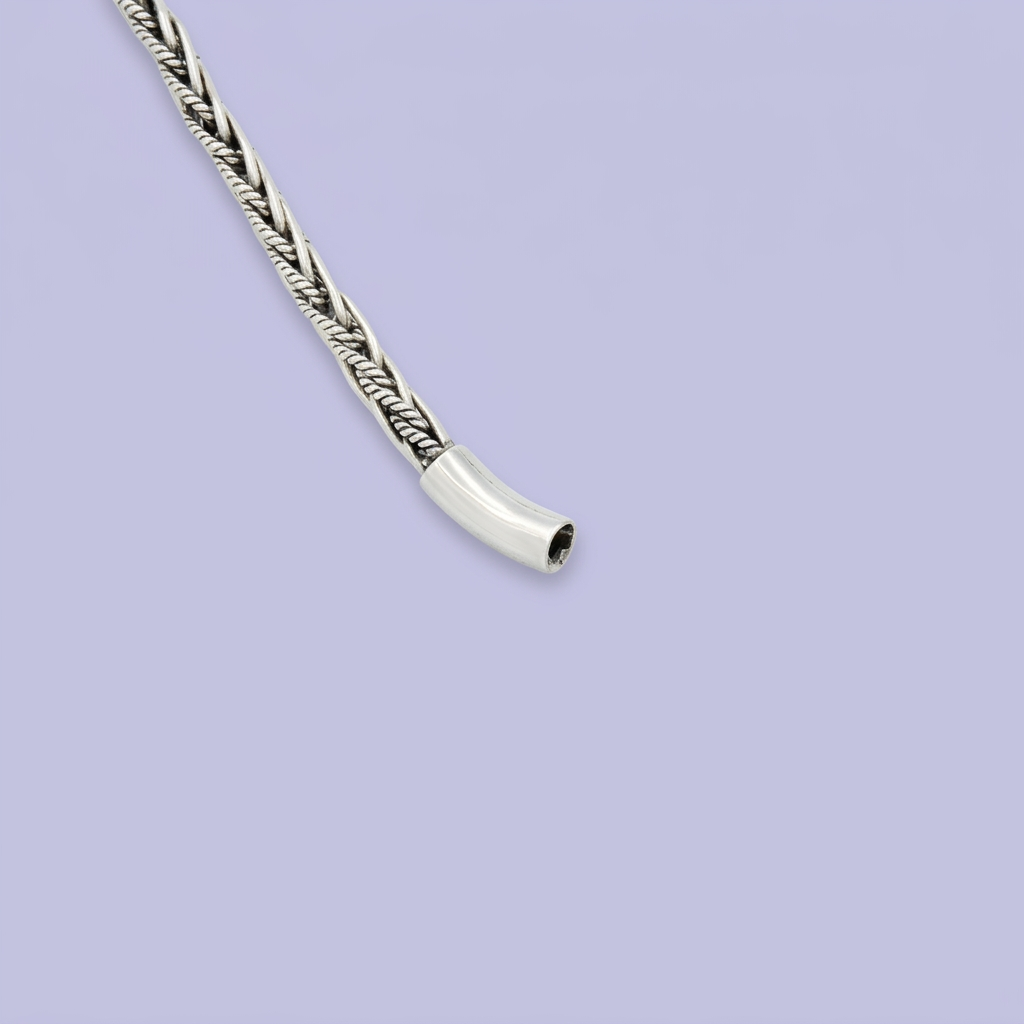 Pulsera de Plata .925 Trenzada mod. 2124