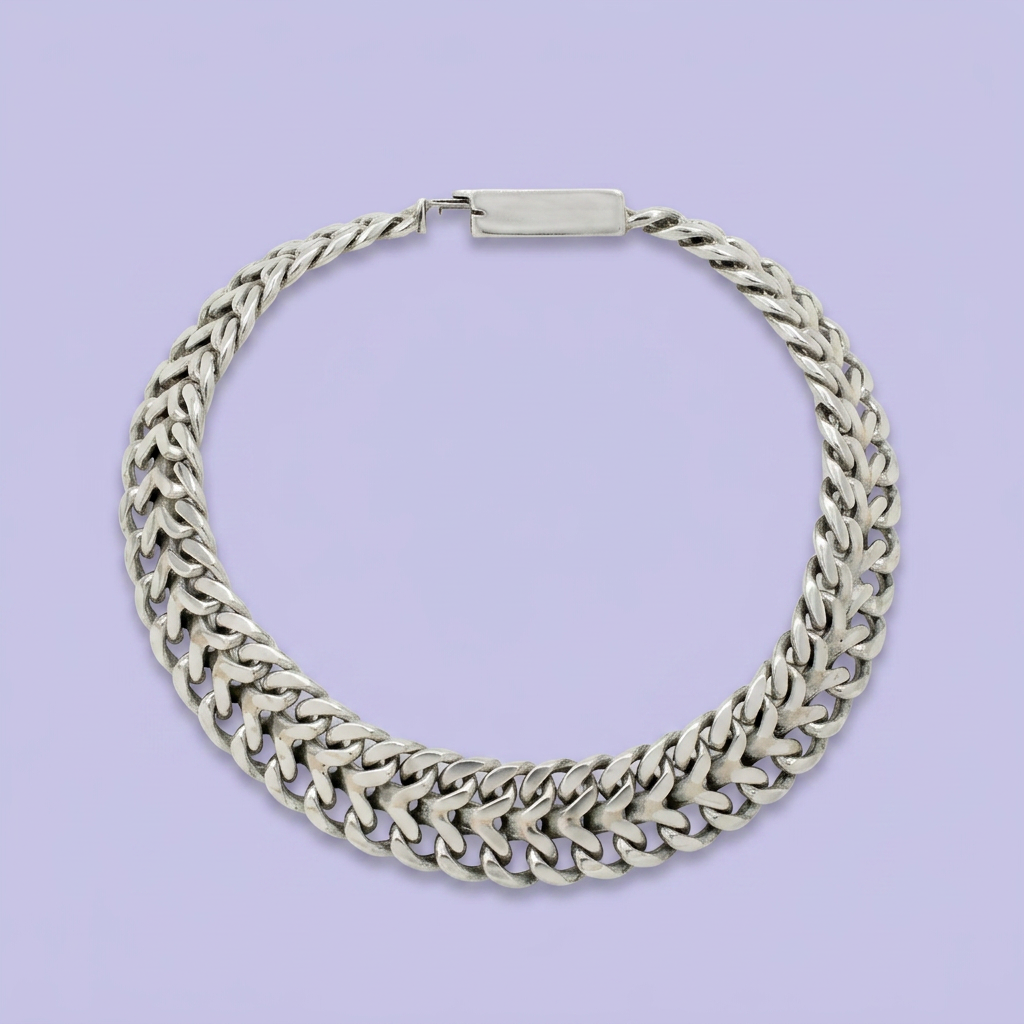 Pulsera de Plata .925 Tejido Petatillo Especial mod. 2455