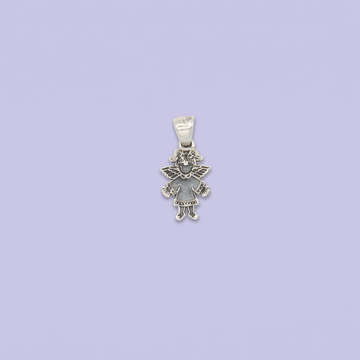 Dije de Plata .925 Angelita con Pavonado Especial mod. 2554
