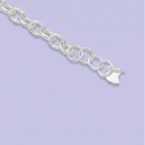 Pulsera de Plata .925 Corazón Doble Brillante con Zirconia mod. 2737