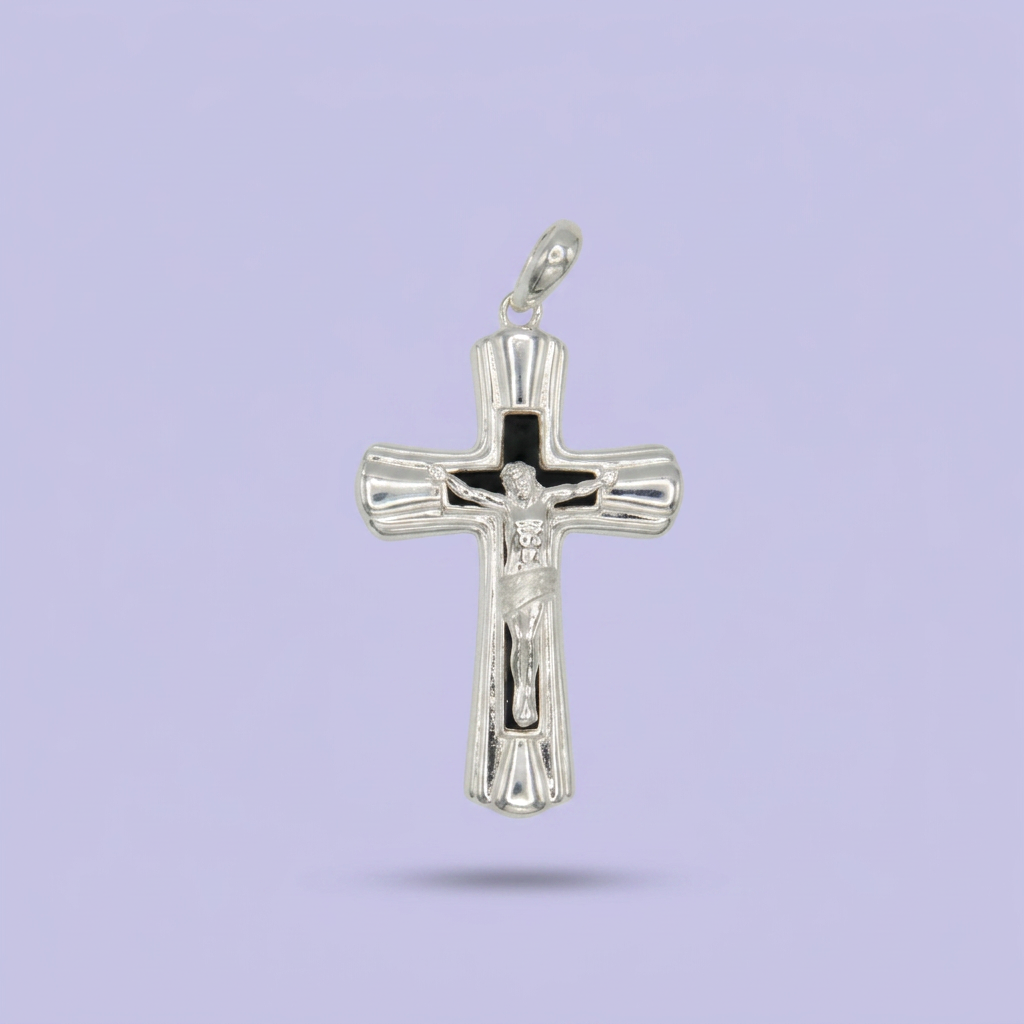 Dije de Plata .925 Cruz con Cristo mod. 2601