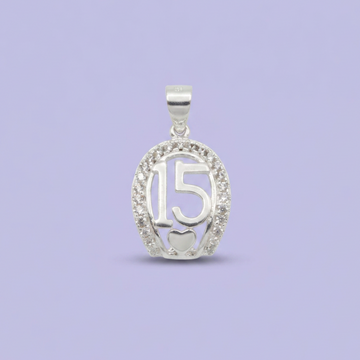 Dije de Plata .925 Dulces XV con Zirconias mod. 2514