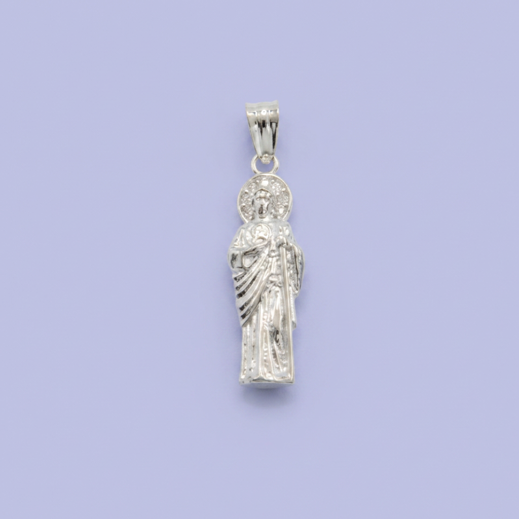 Dije de Plata .925 San Juditas Tadeo Diamantado mod. 2605