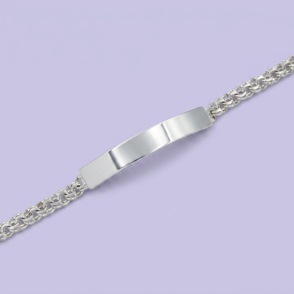 Esclava de Plata .925 Tipo Rolo de Doble Argolla mod. 2320