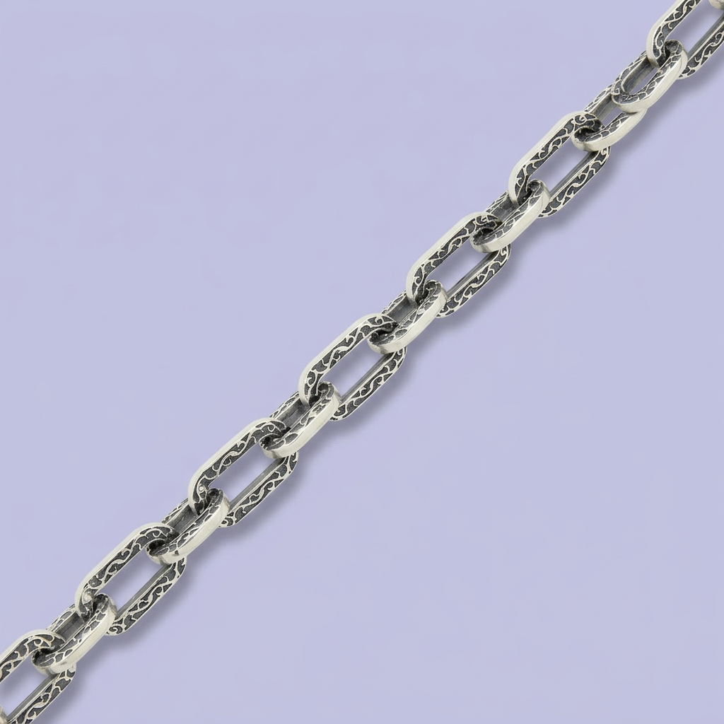 Pulsera de Plata .925 Eslabones Gruesos mod. 2133