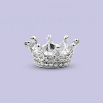 Dije de Plata .925  Corona Billante 3D mod. 2503