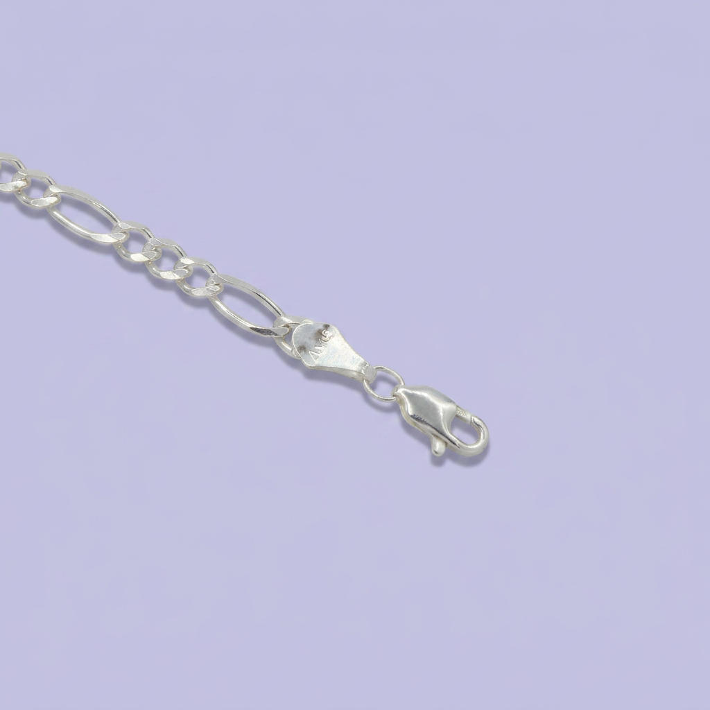 Esclava de Plata .925. de Tejido 3x1 con Diamantado mod. 2393