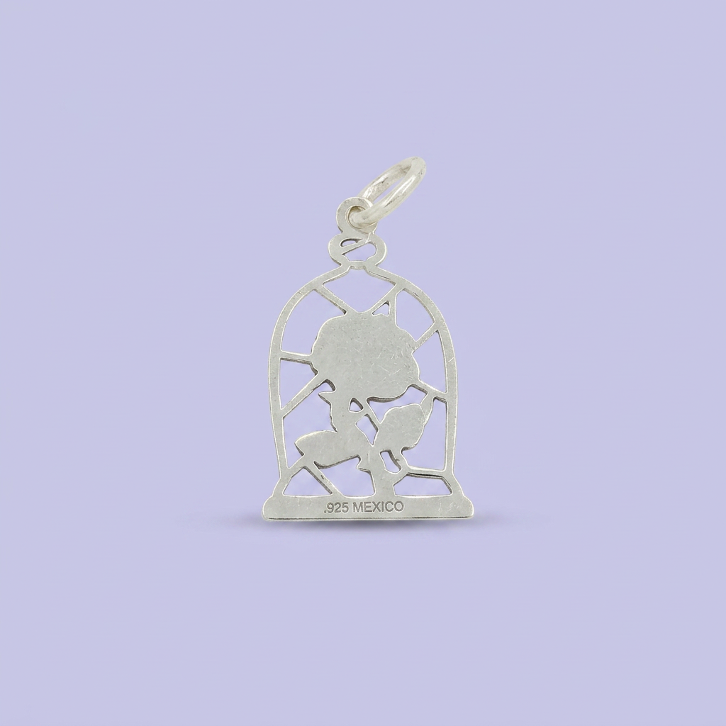 Dije de Plata .925 Rosa Encantada mod. 2497