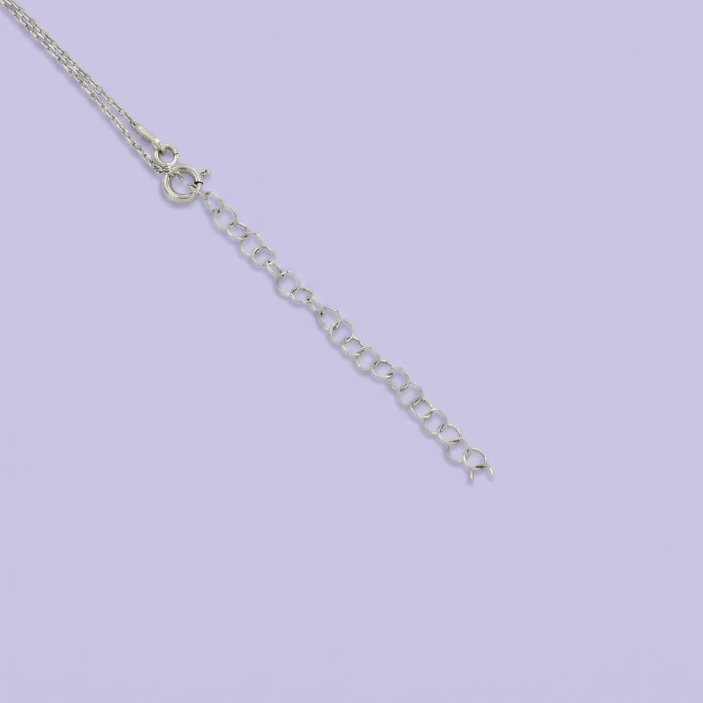 Gargantilla de Plata .925 Ojo Turco de Madre Perla Detallado con Zirconias mod. 2438