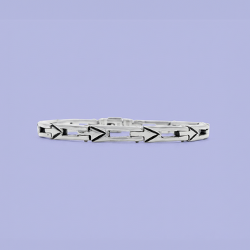Pulsera de Plata .925 Barroco con Diseño de Flechas mod. 2138