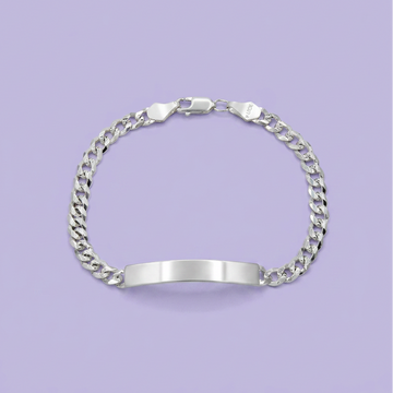 Esclava de Plata .925. de Tejido Barbado Elegante diamantado mod. 2410