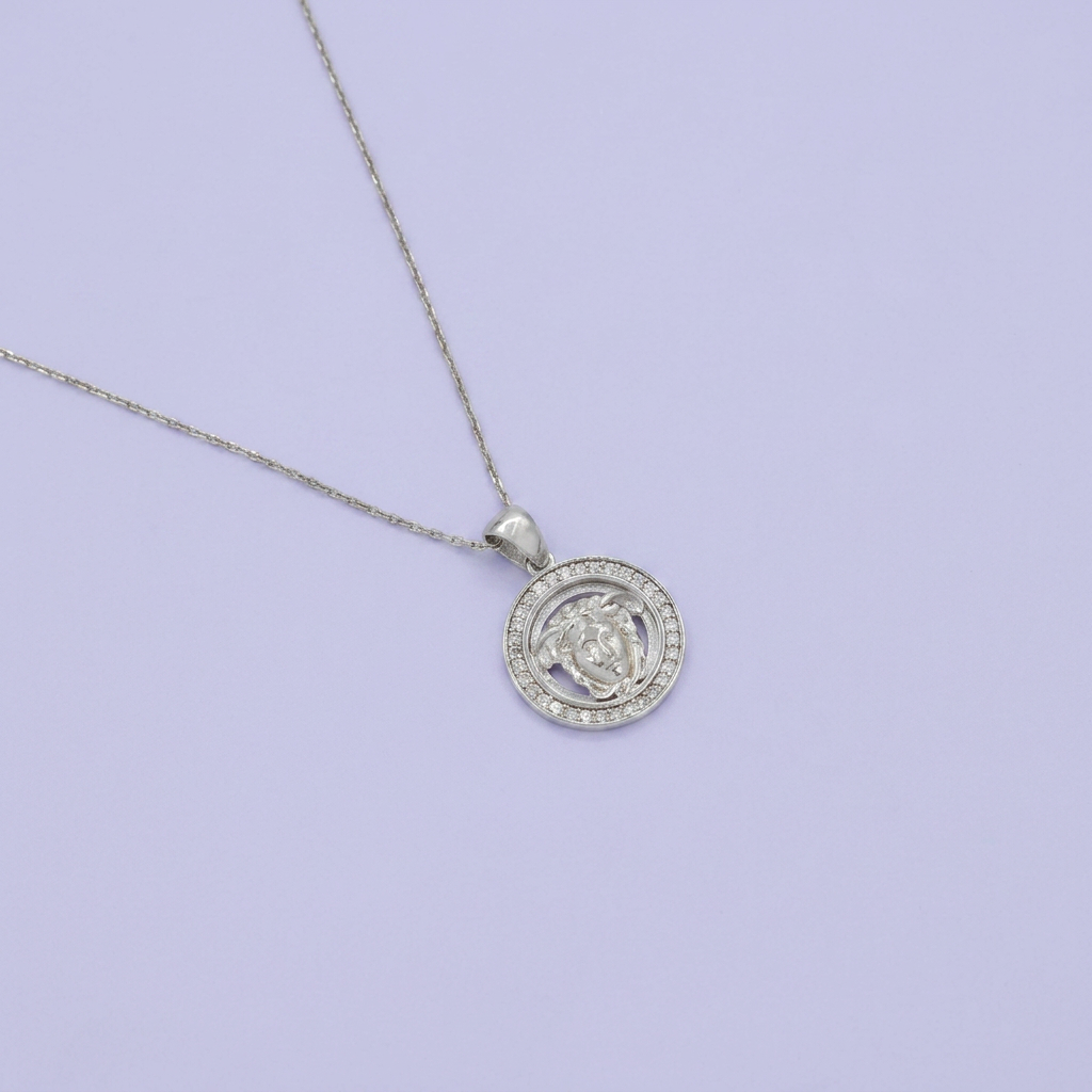 Coordinado de Plata .925 Rostro de Escultura mod. 2772