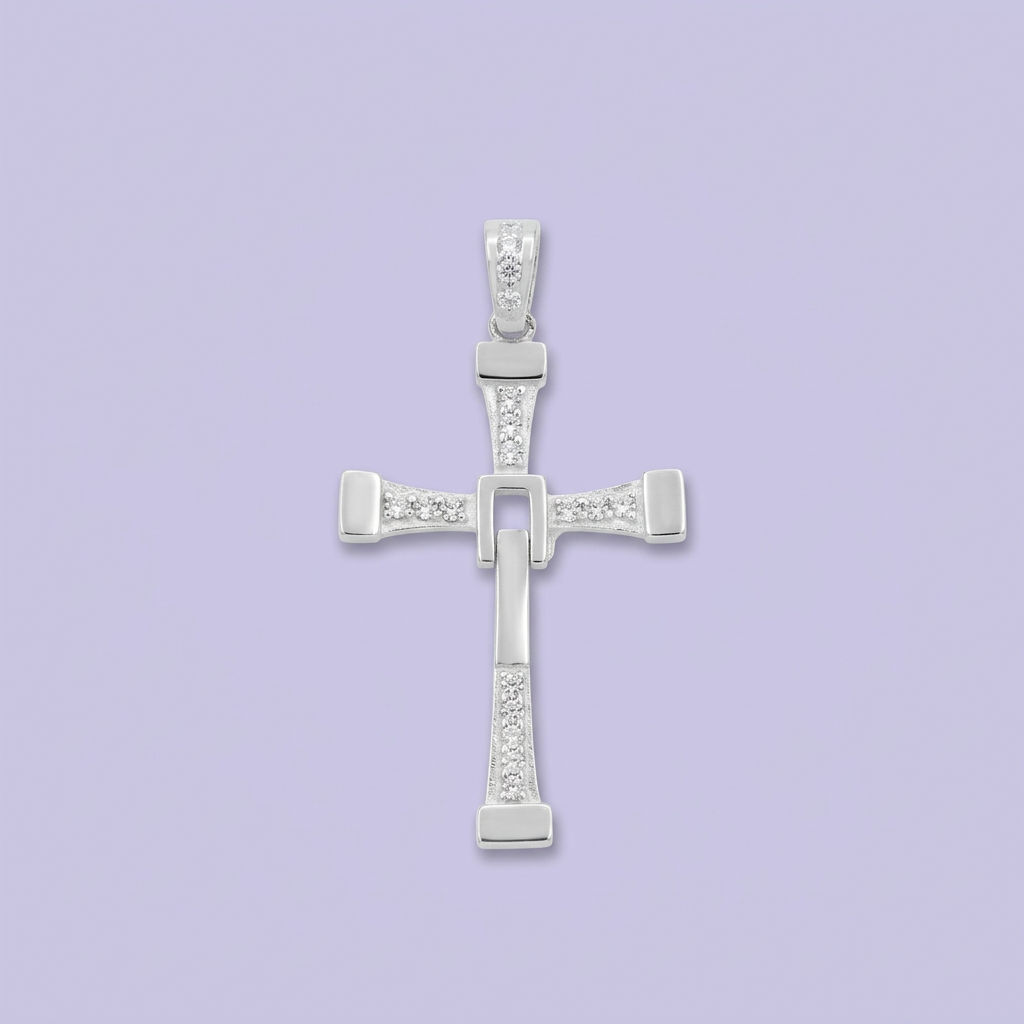 Dije de Plata .925 Cruz de Toretto Grande mod. 2182