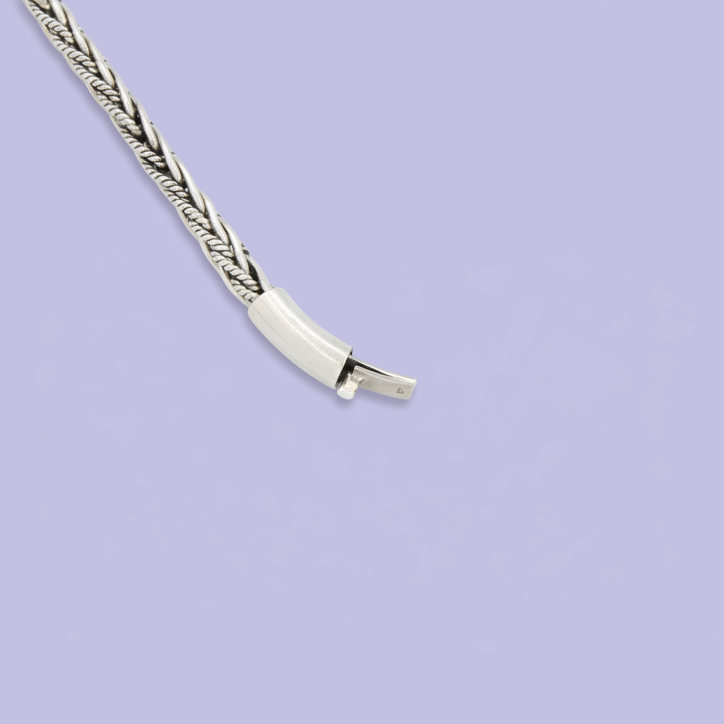 Pulsera de Plata .925 Trenzada mod. 2124