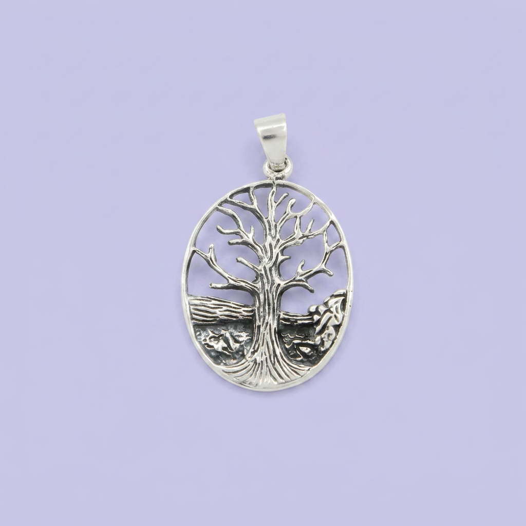 Dije de Plata .925. Árbol Ancestral mod. 2519