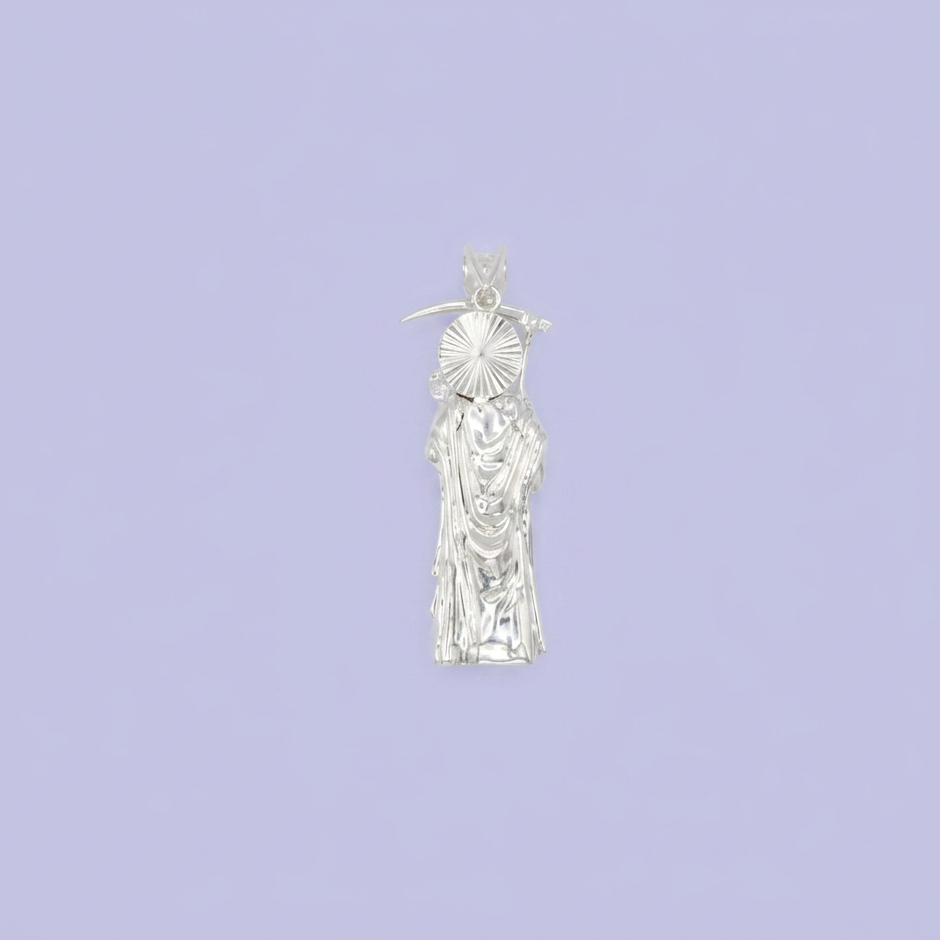Dije de Plata .925 Santa Muerte con Aureola mod. 2720
