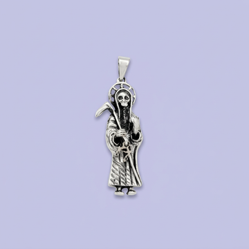 Dije de Plata .925 Santa Muerte Lisa mod. 2192